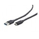 Gembird CCP-USB3-AMCM-6 1.8m USB C USB A Macho Macho Negro cable USB